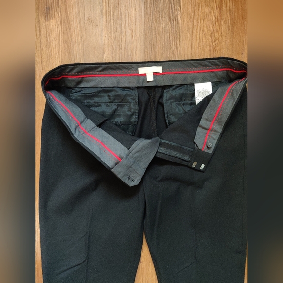 NEW Banana Republic Sloan black ankle pants 14 - Picture 6 of 13